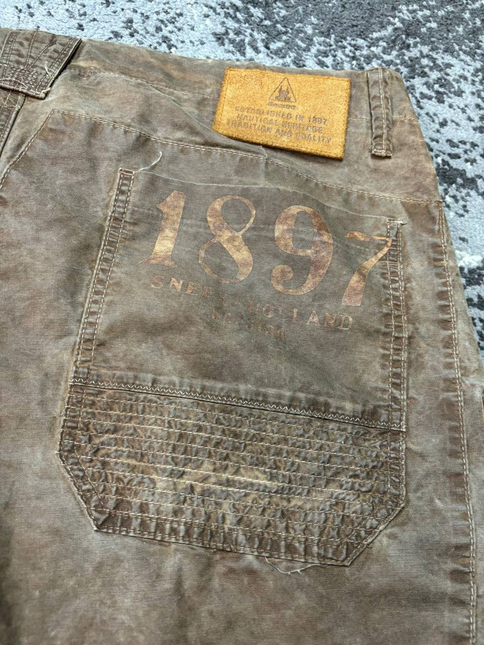 If Six Was Nine × Japanese Brand × Vintage Vintage Y2K Gaastra Military Archival Faded Cargo Baggy Pan Size US 36 / EU 52 - 11 Thumbnail