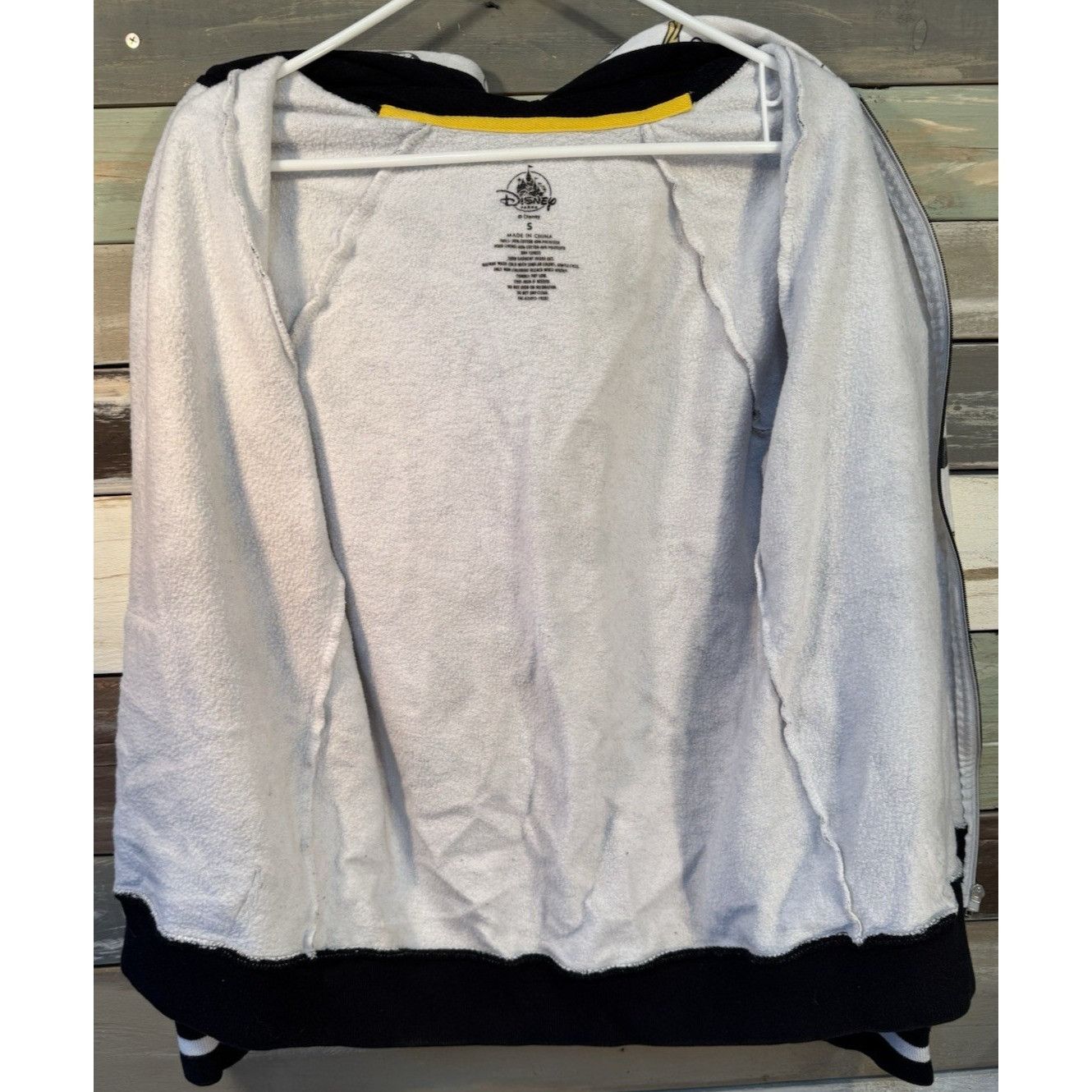 Disney Official Disney Mickey & Friends Full Zip Up Hoodie White Sm Size S / US 4 / IT 40 - 4 Thumbnail
