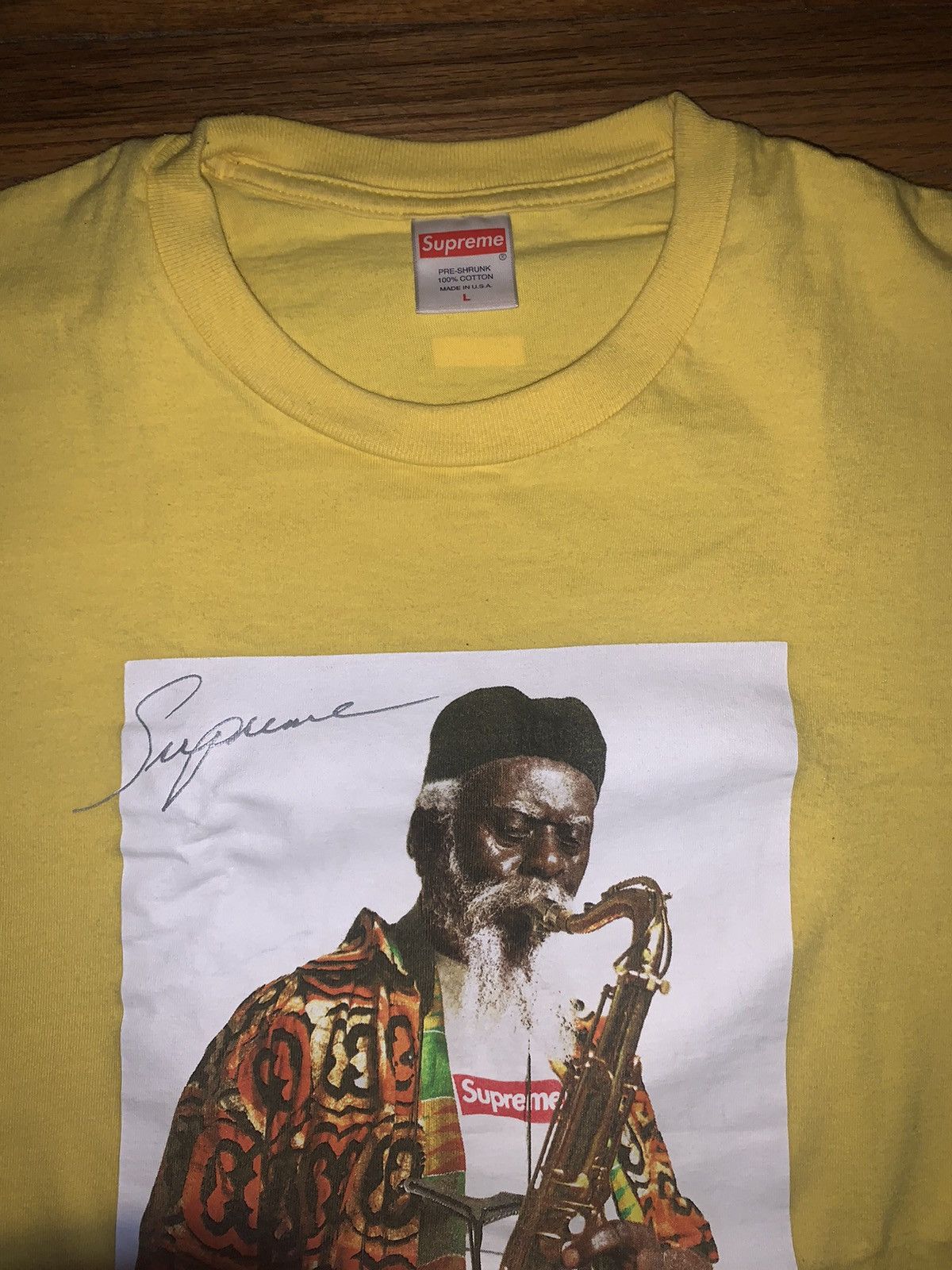 Supreme Supreme Pharaoh Sanders Tee Size US L / EU 52-54 / 3 - 2 Thumbnail