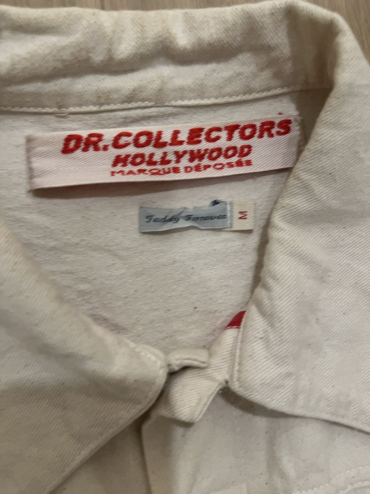 Dr. Collectors Dr. Collectors 2020 Vintage Denim Jacket Tan Off White Size US M / EU 48-50 / 2 - 4 Thumbnail