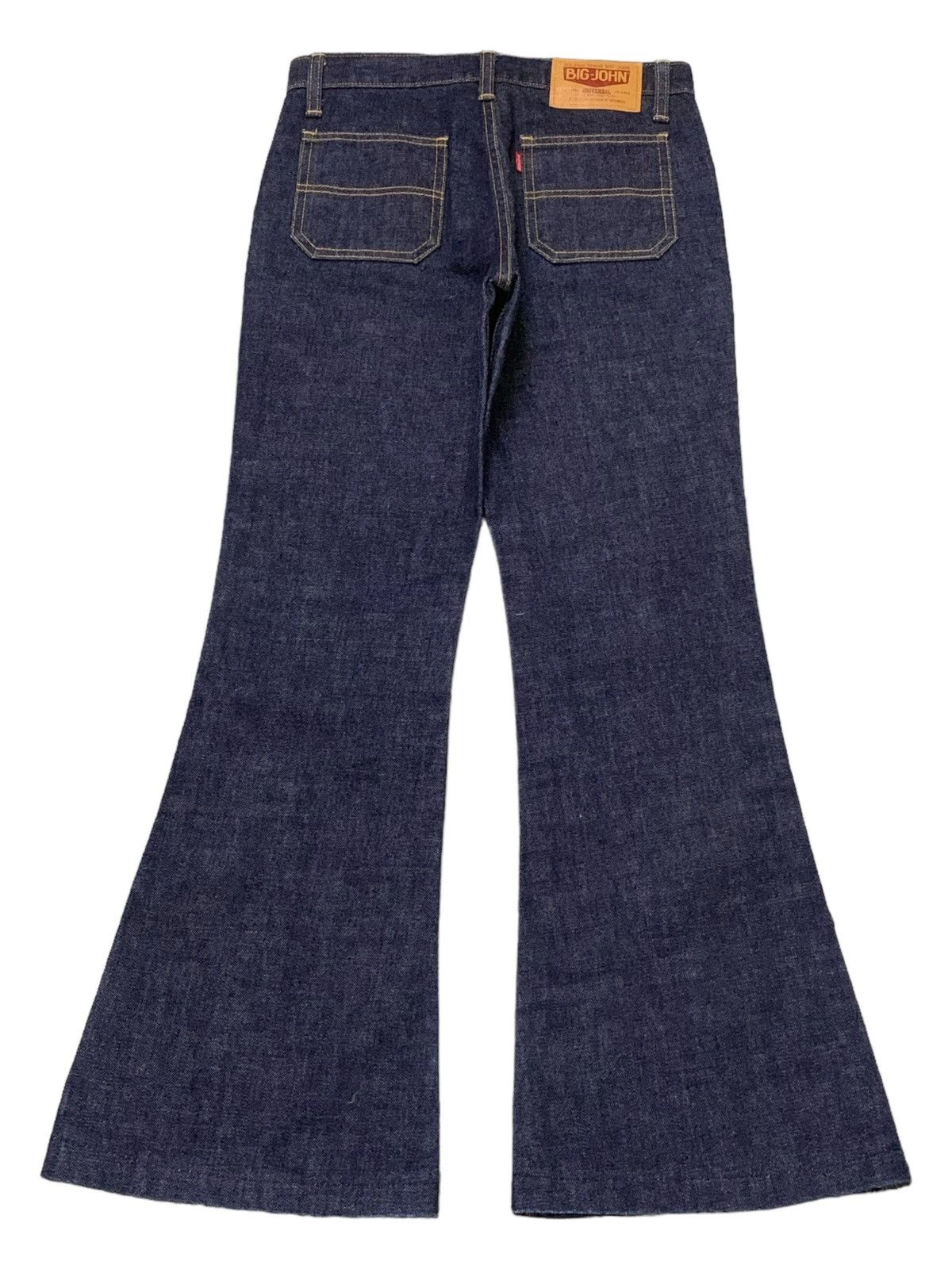 Big John × Hysteric Glamour × Levi's 80s Big John Rat Bell Bottom Button Fly Flared Raw Jeans Size US 28 / EU 44 - 2 Thumbnail