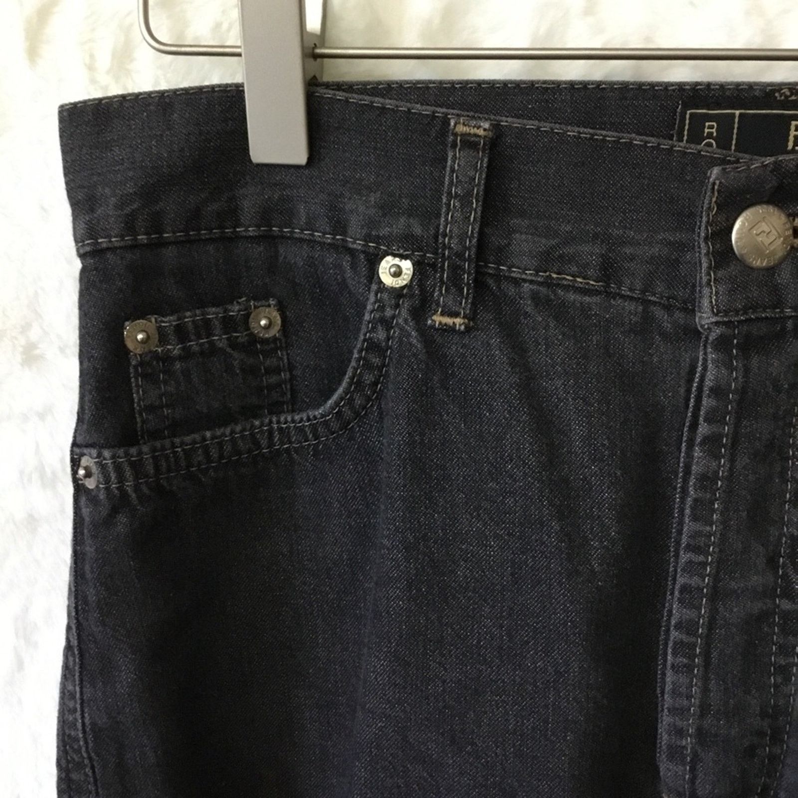 Fendi Fendi Roma Amor Classic Blue Denim Jeans Size 29" - 2 Thumbnail