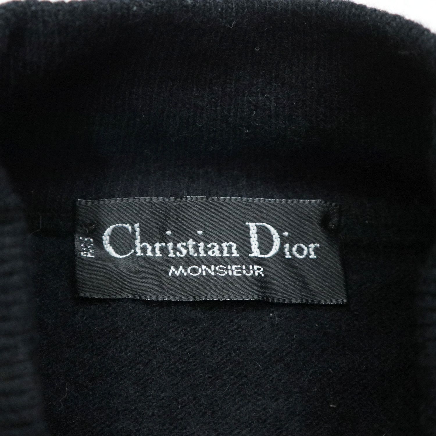 Christian Dior Monsieur Mini Logo Embroidered Turtleneck Sweatshirt Made In Italy Size US M / EU 48-50 / 2 - 3 Thumbnail