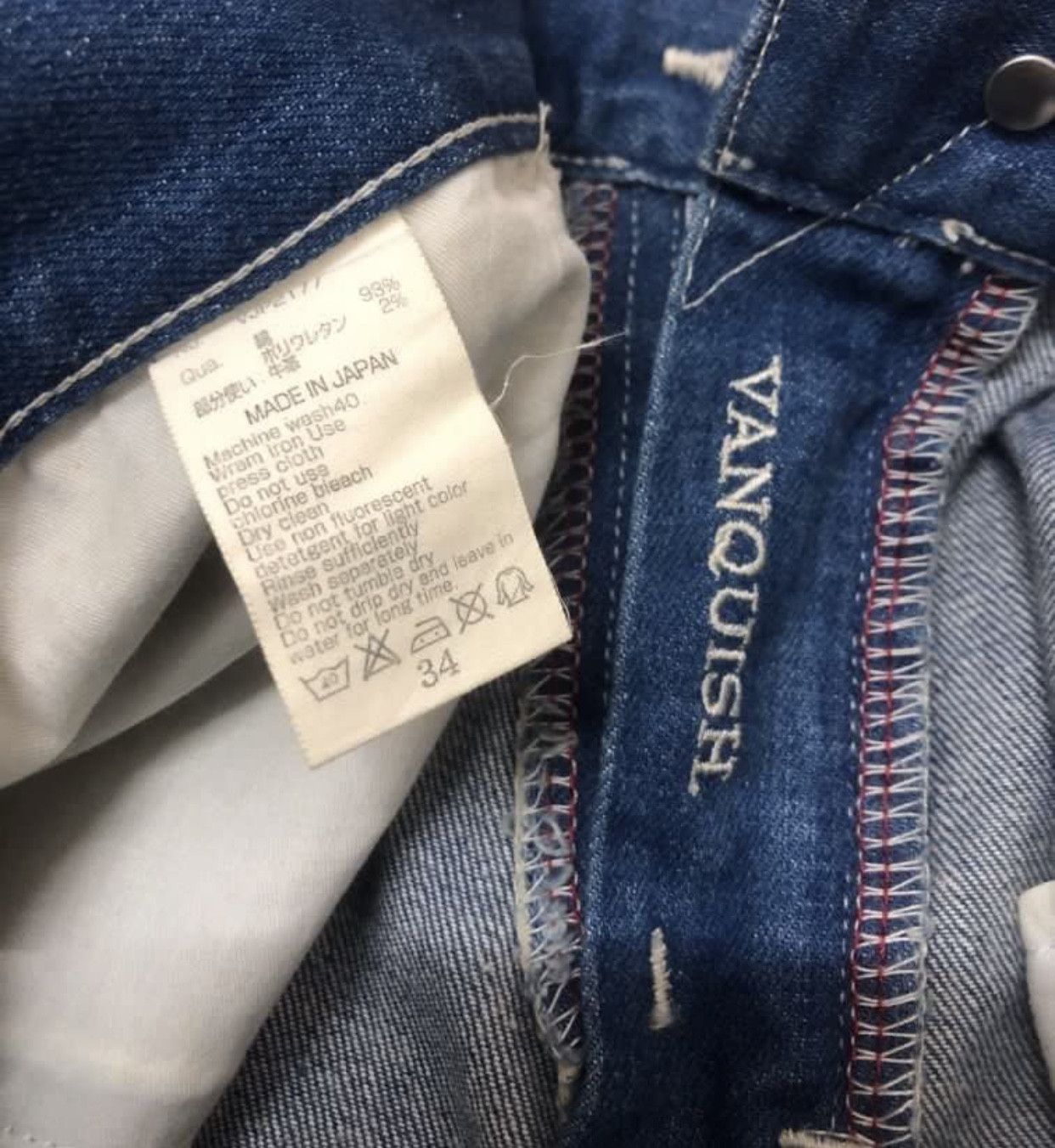 Vanquish Vintage Vanquish Jeans Size US 34 / EU 50 - 4 Thumbnail