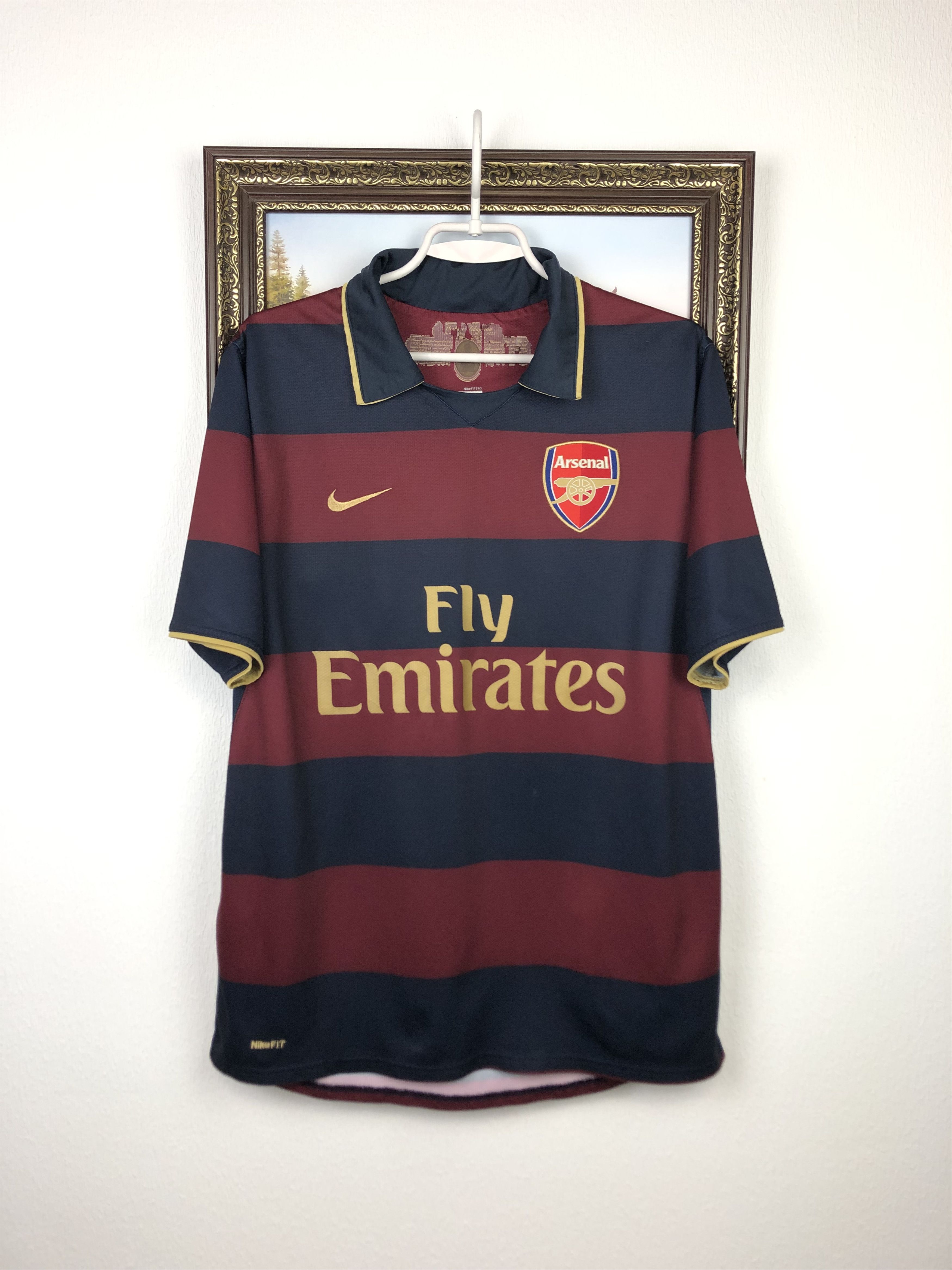 Nike Arsenal football shirt Soccer Nike Jersey 10 Gallas Tee Hype Size US M / EU 48-50 / 2 - 1 Thumbnail