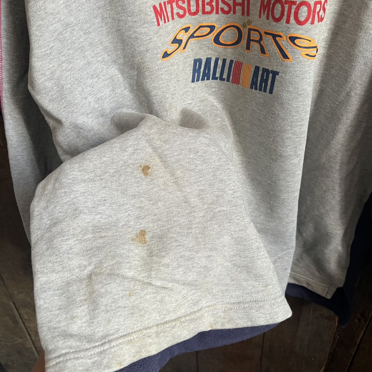 Vintage Vintage Mitsubishi Ralliart Mirage Asti Hoodie Size US L / EU 52-54 / 3 - 5 Thumbnail