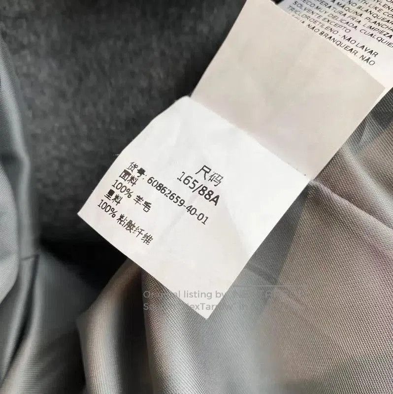 Max Mara MaxMara Women's Grey Wool Coat . Size XXS / US 00 / IT 34 - 6 Thumbnail