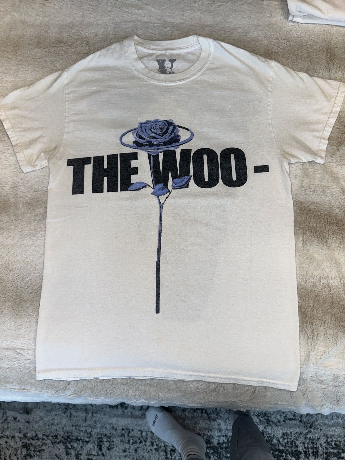 Vlone POP SMOKE x VLONE The Woo T-shirt White Size US S / EU 44-46 / 1 - 1 Thumbnail