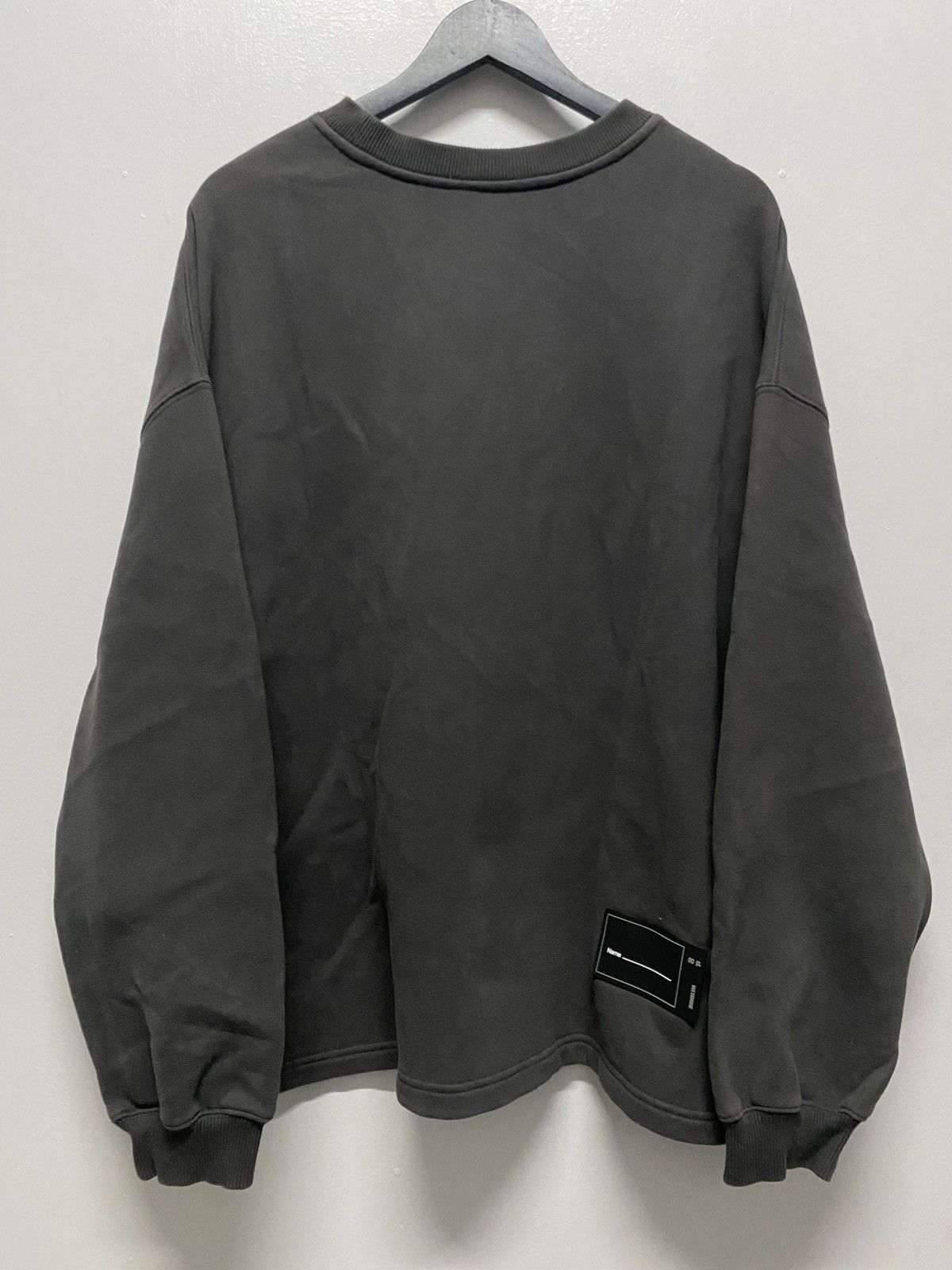 WE11DONE LIKE NEW - WELLDONE FONT SCRIPT MULTI LOGO BOXY FIT Size US XXL / EU 58 / 5 - 3 Thumbnail