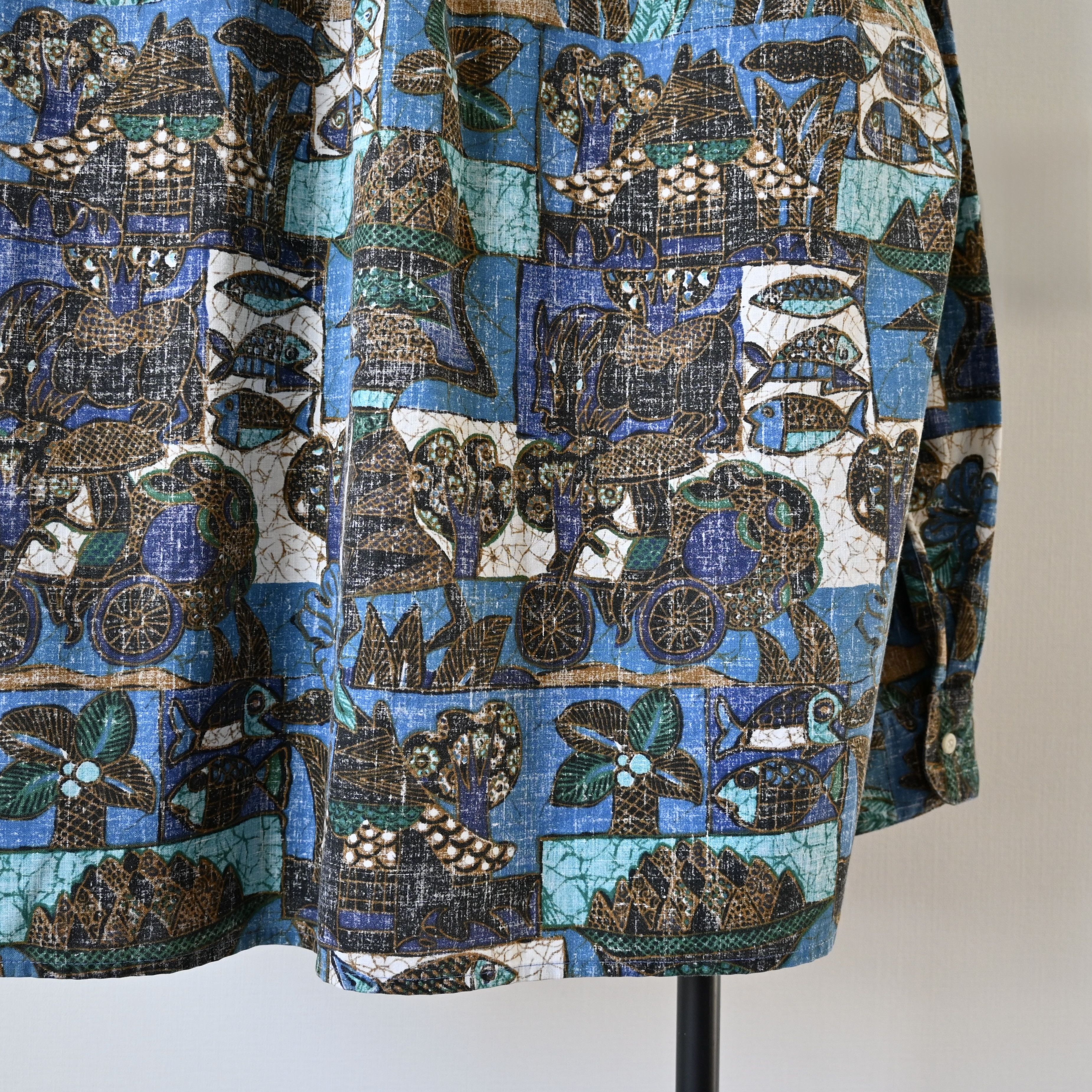 Reyn Spooner VTG 90s Reyn Spooner long sleeve hawaiian shirt made in USA Size US L / EU 52-54 / 3 - 5 Thumbnail
