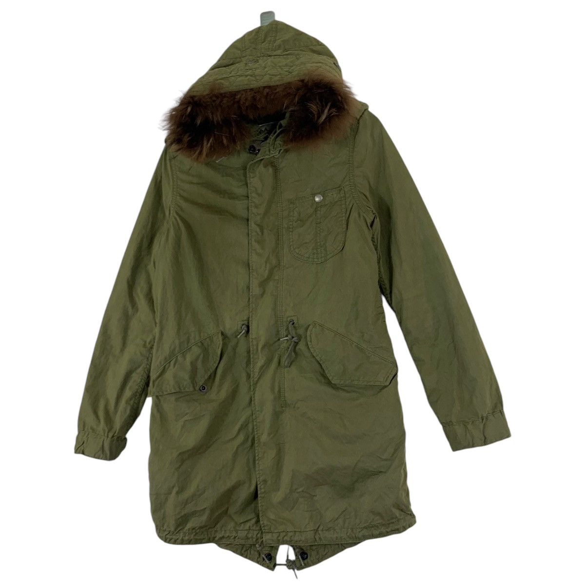 Alpha Industries × Lee VINTAGE ALPHA INDUSTRIES LEE STORM RIDERS PARKA JACKET Size S / US 4 / IT 40 - 2 Thumbnail