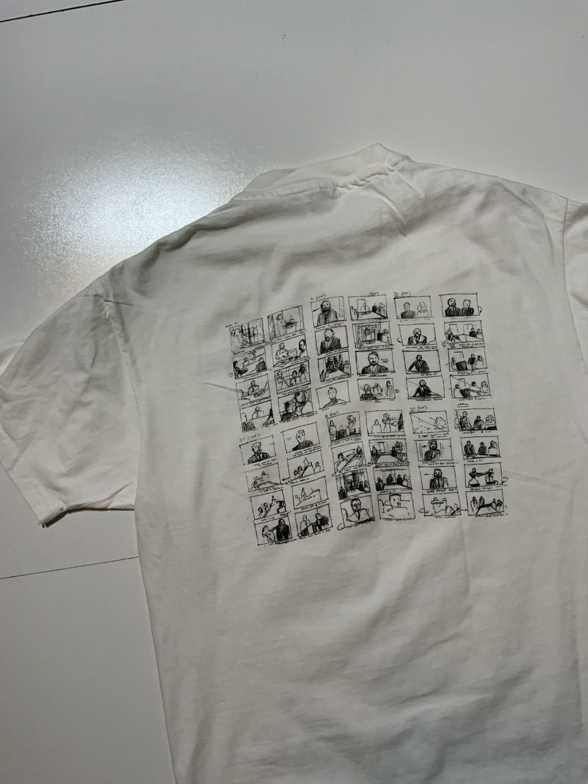 Vintage 1995 The Substance Of Fire I Survived Single Stitch T-Shirt Size US L / EU 52-54 / 3 - 4 Thumbnail