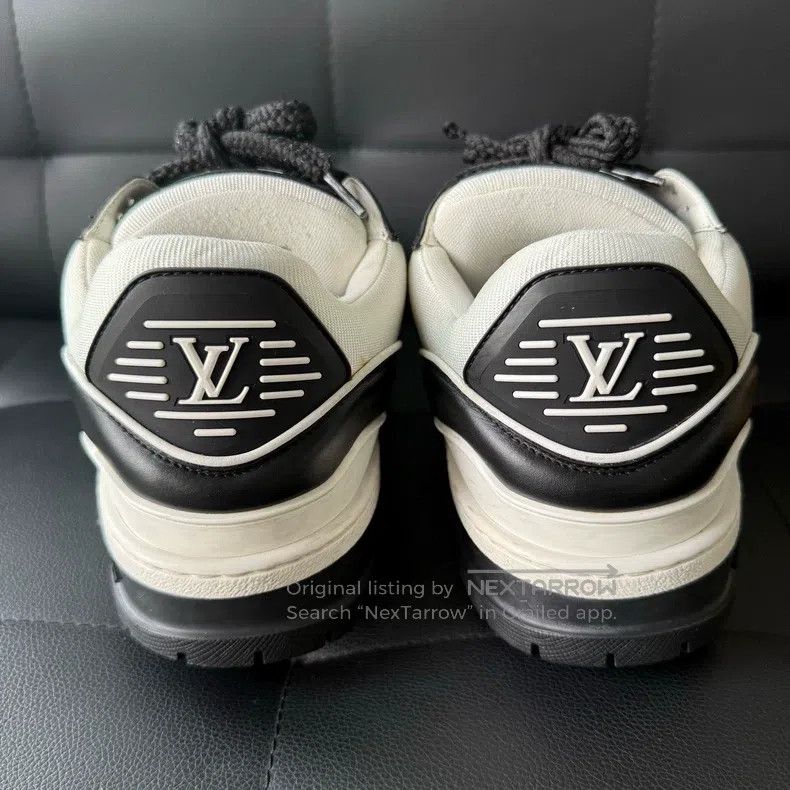 Louis Vuitton Louis Vuitton Trainer Black and White Maxi Small Fat Ding Size US 9 / EU 42 - 3 Thumbnail