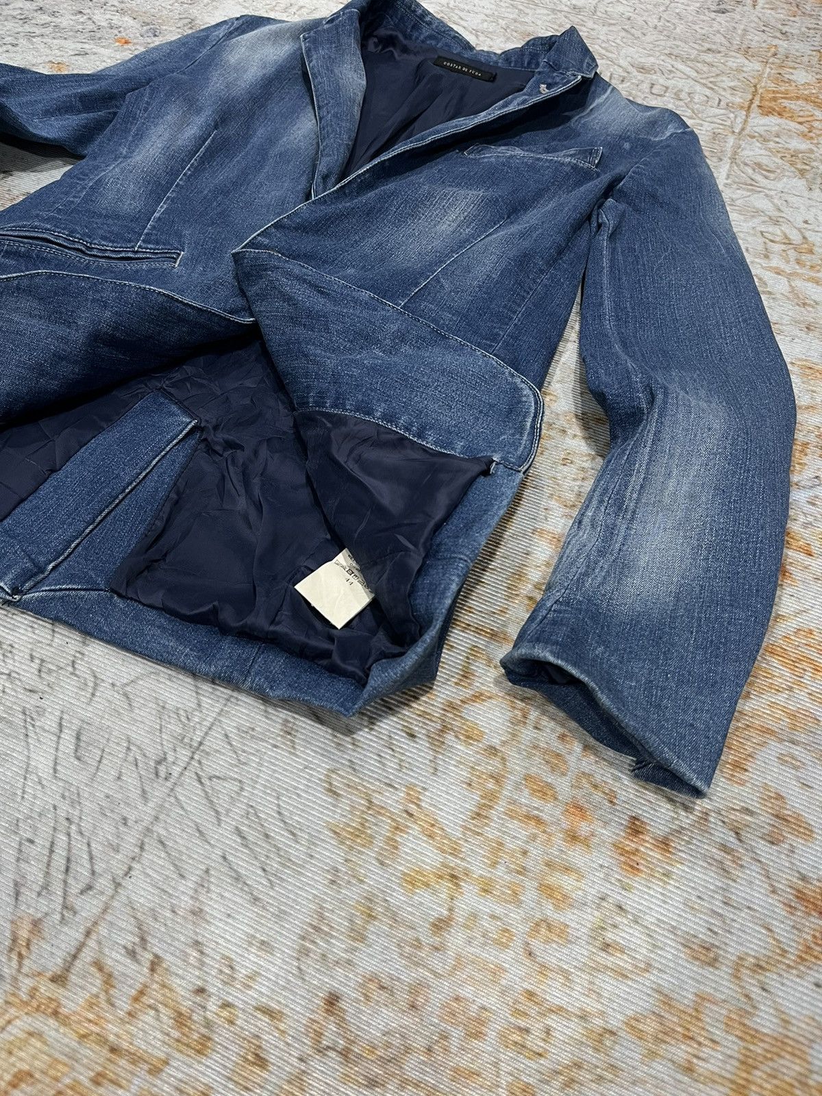 GOSTAR DE FUGA Gostar De Fuga Blue Denim Blazzer Size US M / EU 48-50 / 2 - 5 Thumbnail