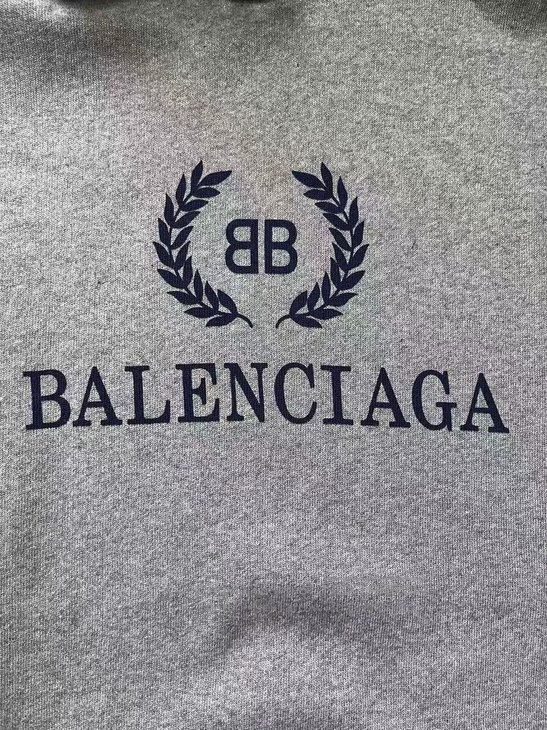 Balenciaga Balenciaga Wheat Pattern Printed Hooded Sweatshirt for Men Size US XS / EU 42 / 0 - 3 Thumbnail