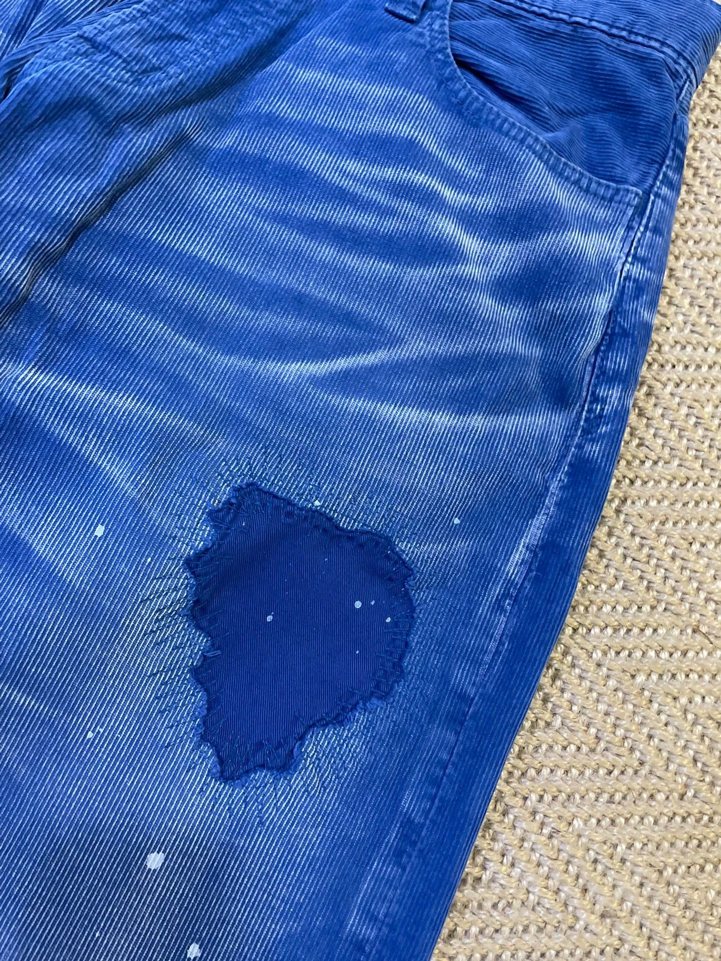 Vanquish VANQUISH & FRAGMENT DENIM Cords Blue Washed W34 Size US 34 / EU 50 - 4 Thumbnail