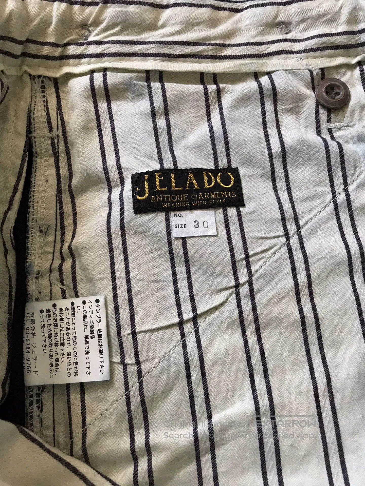 Vintage Jelado Wabash Canvas Work Pants W30. Size US 30 / EU 46 - 9 Thumbnail