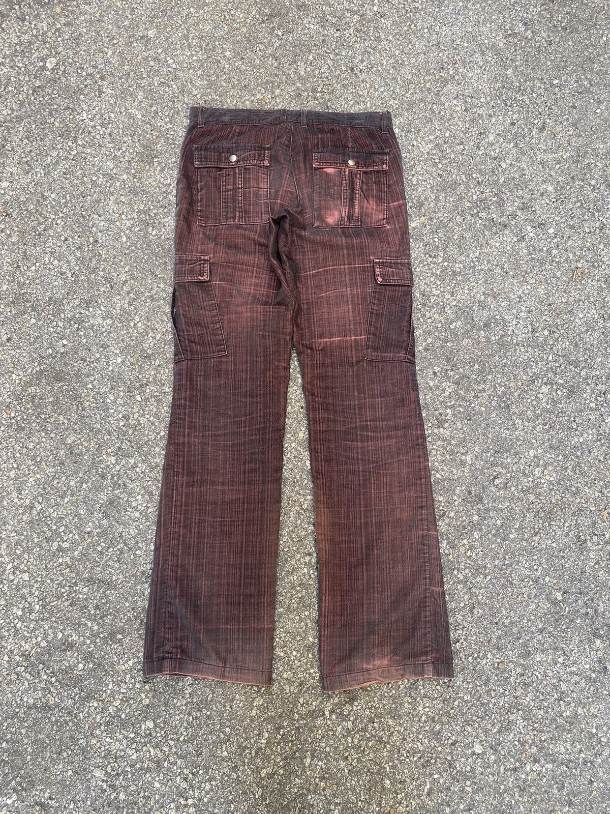 Beauty Beast Flare Bush Pants Cargo Semanticdesign Faded Velvet Corduroy Size US 30 / EU 46 - 7 Thumbnail