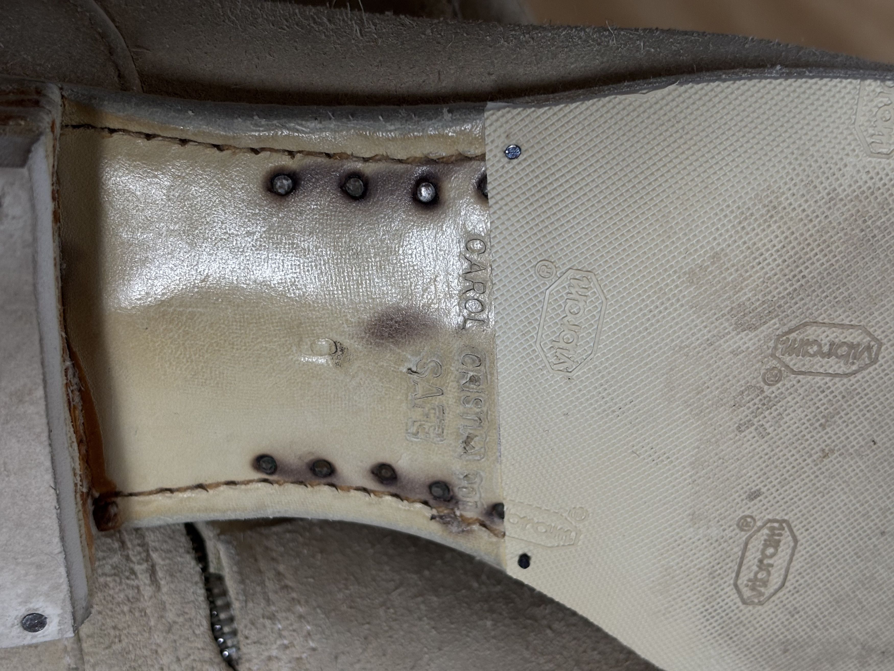 Carol Christian Poell CCP Side Zip “Safe” boots Size US 11 / EU 44 - 6 Thumbnail