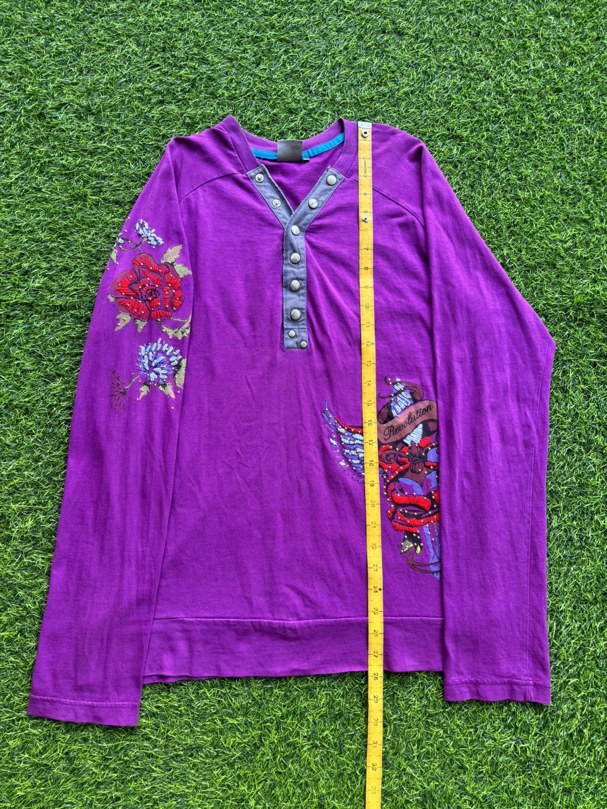 Hysteric Glamour Y2k Dohc Ifsixwasnine Punk Style Longsleeve Size US L / EU 52-54 / 3 - 12 Thumbnail