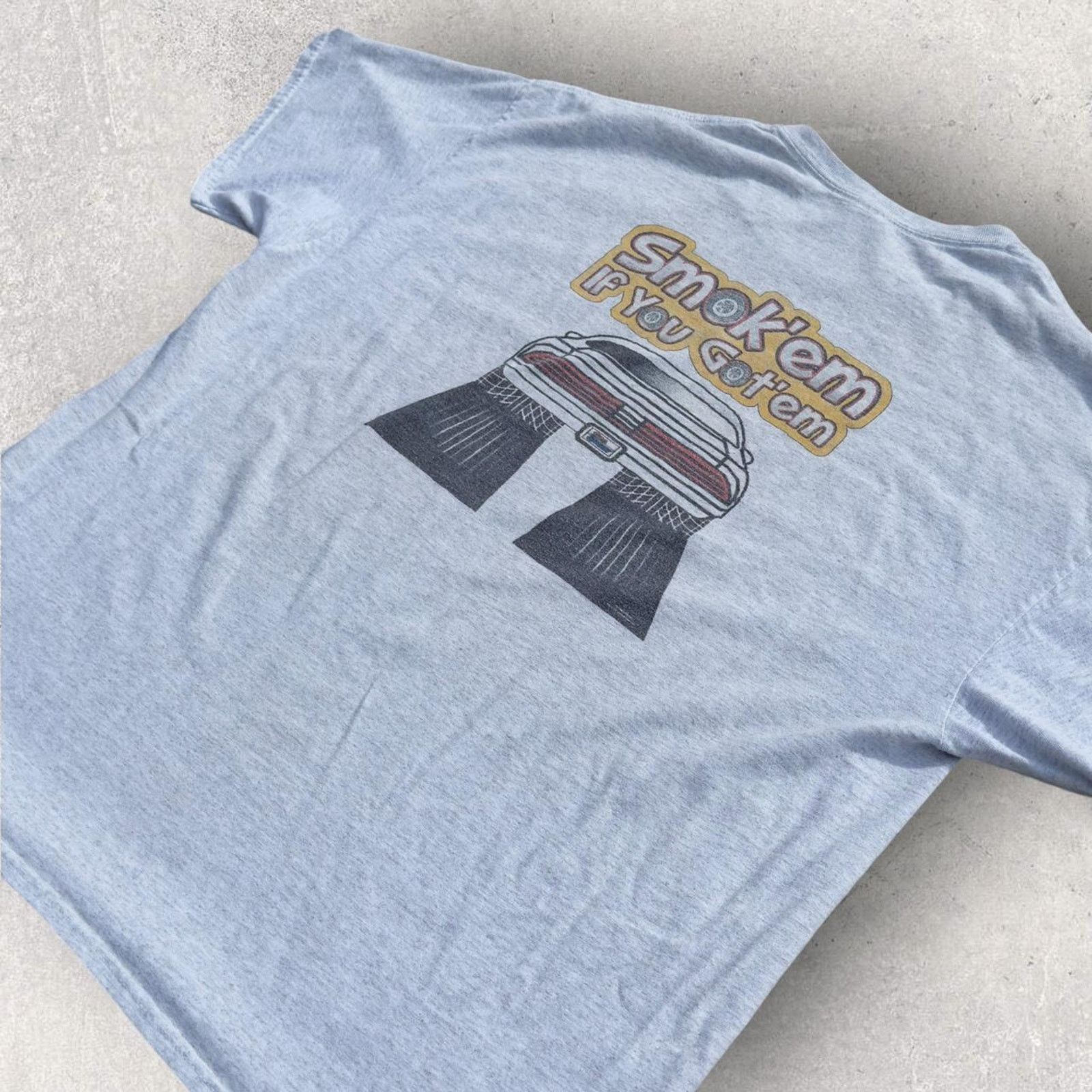 Vintage Vintage Smok’em If You Got’em Graphic T-Shirt Size US XXL / EU 58 / 5 - 3 Thumbnail