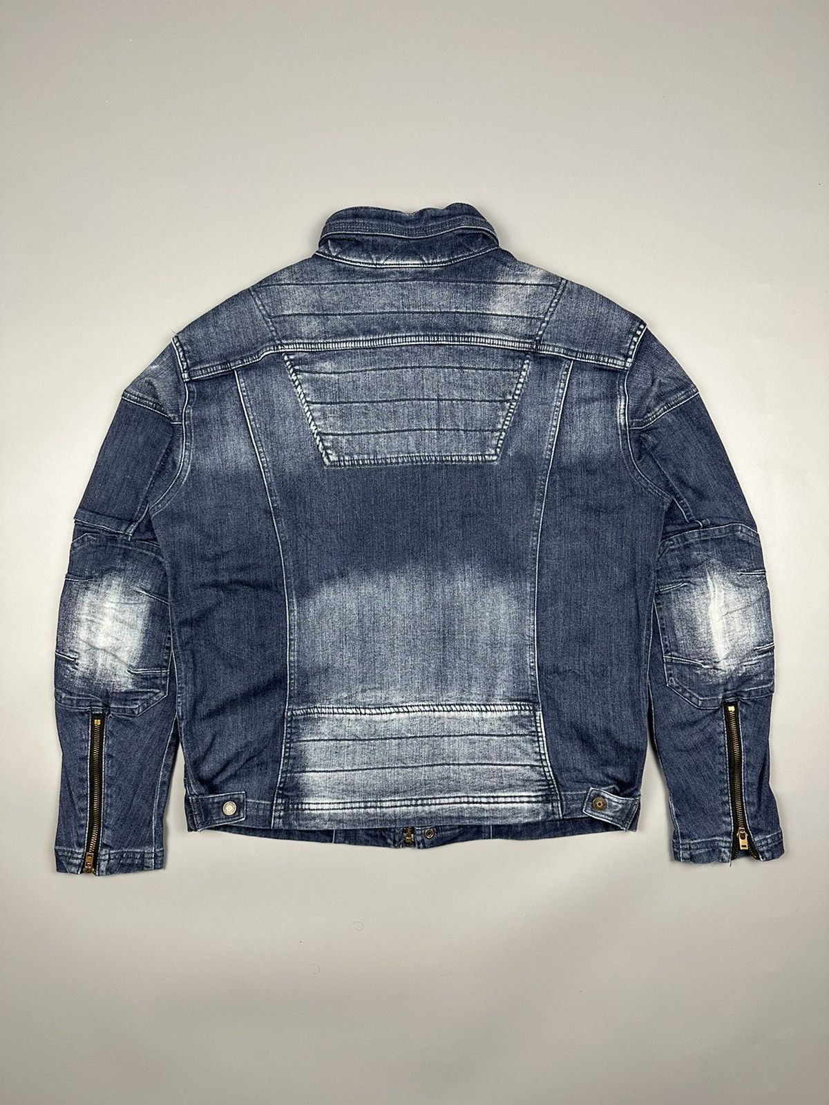 If Six Was Nine × Le Grande Bleu (L.G.B.) NWZ Next Workerz X Feildcore Cordura Denim Jacket Size US XXL / EU 58 / 5 - 2 Thumbnail