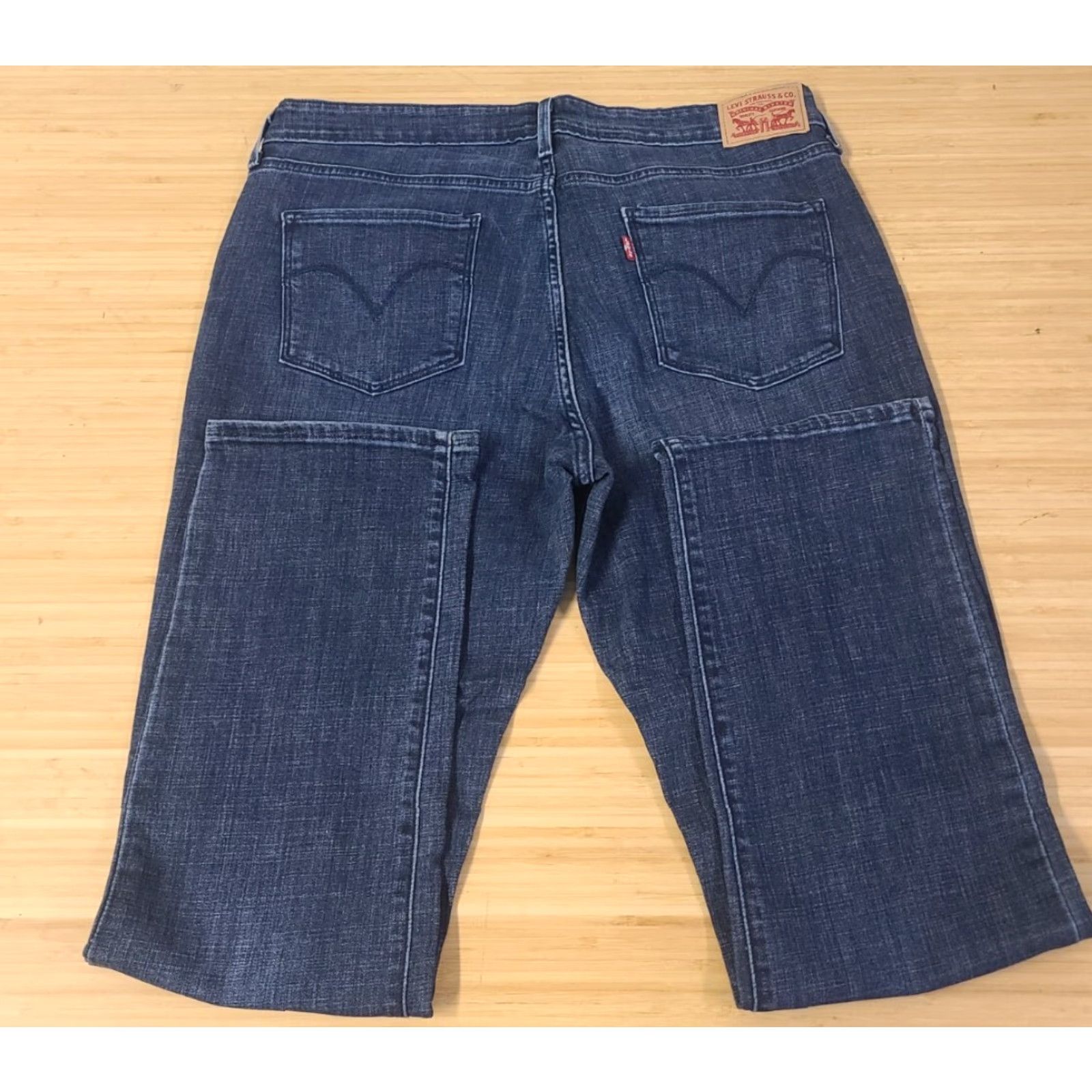 Levi's Levi's Jeans Womens 33 x 32 Blue Mid Rise Skinny Stretch Denim Regular Inseam 30 Jeans Modern Classic College Preppy Mens? Girls? Wait Size 24" / US 00 / IT 34 - 6 Thumbnail