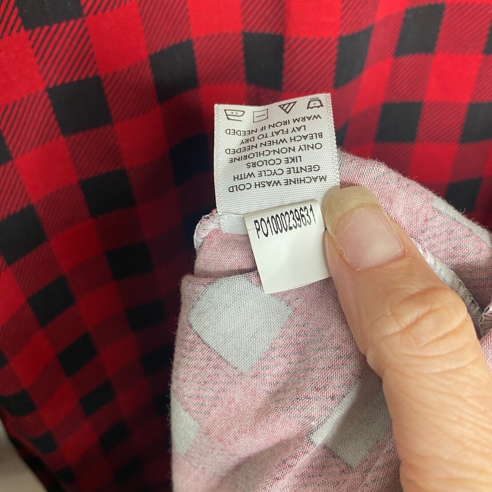 Other NWT Marleylilly Red Black Buffalo Plaid Pocket Flannel Tunic Size XS / US 0-2 / IT 36-38 - 9 Thumbnail