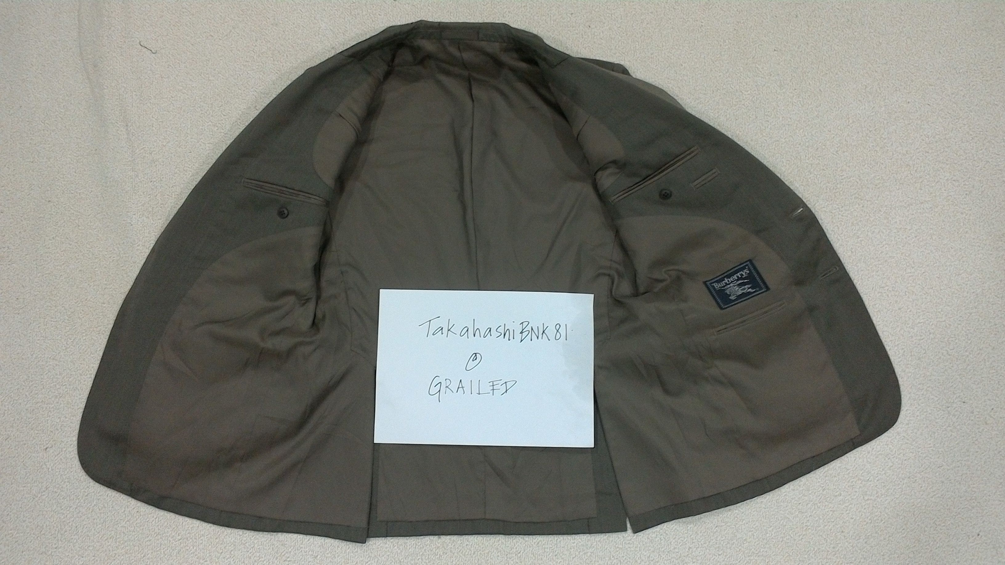 Burberry × Japanese Brand Burberry Blazer Jacket Size US M / EU 48-50 / 2 - 3 Thumbnail