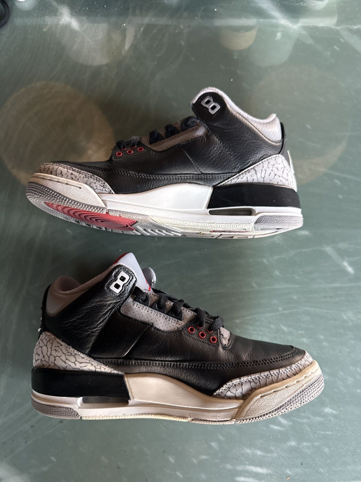 Jordan Brand 2024 Air Jordan Black Cement 3 Size US 7 / EU 40 - 4 Thumbnail