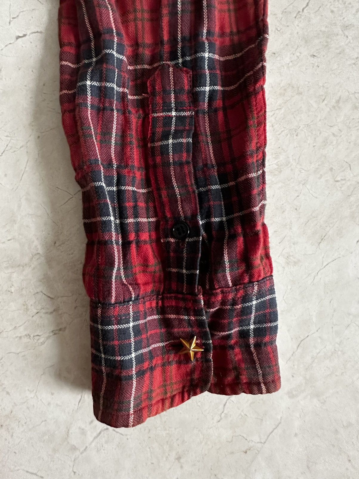 Issey Miyake Tsumori Chisato Tartan Plaid Shirt Size US S / EU 44-46 / 1 - 4 Thumbnail