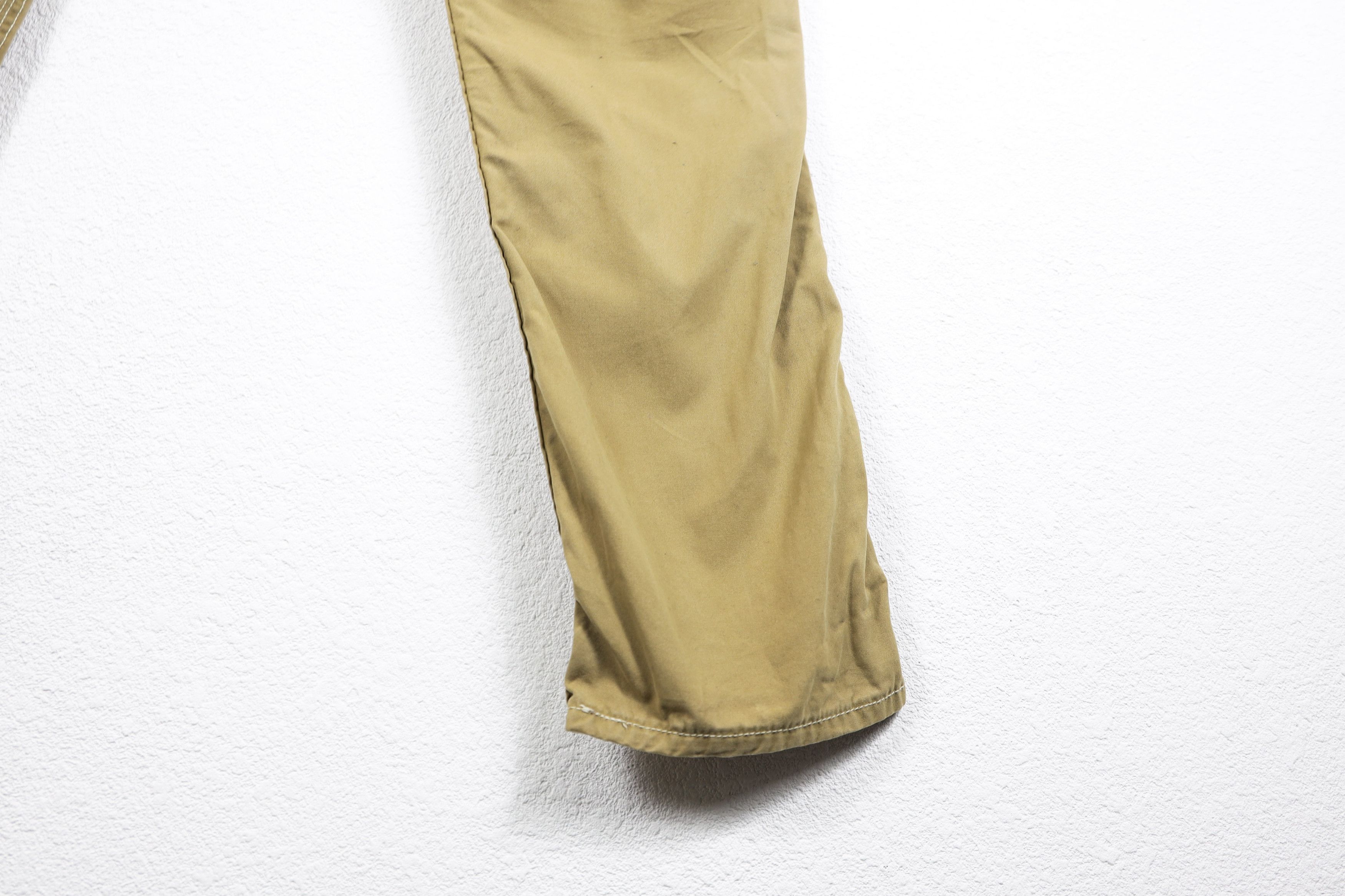 Levi's × Levi's Vintage Clothing Levis Beige Work Single Knee Carpenter Pants Trousers Size US 32 / EU 48 - 12 Thumbnail