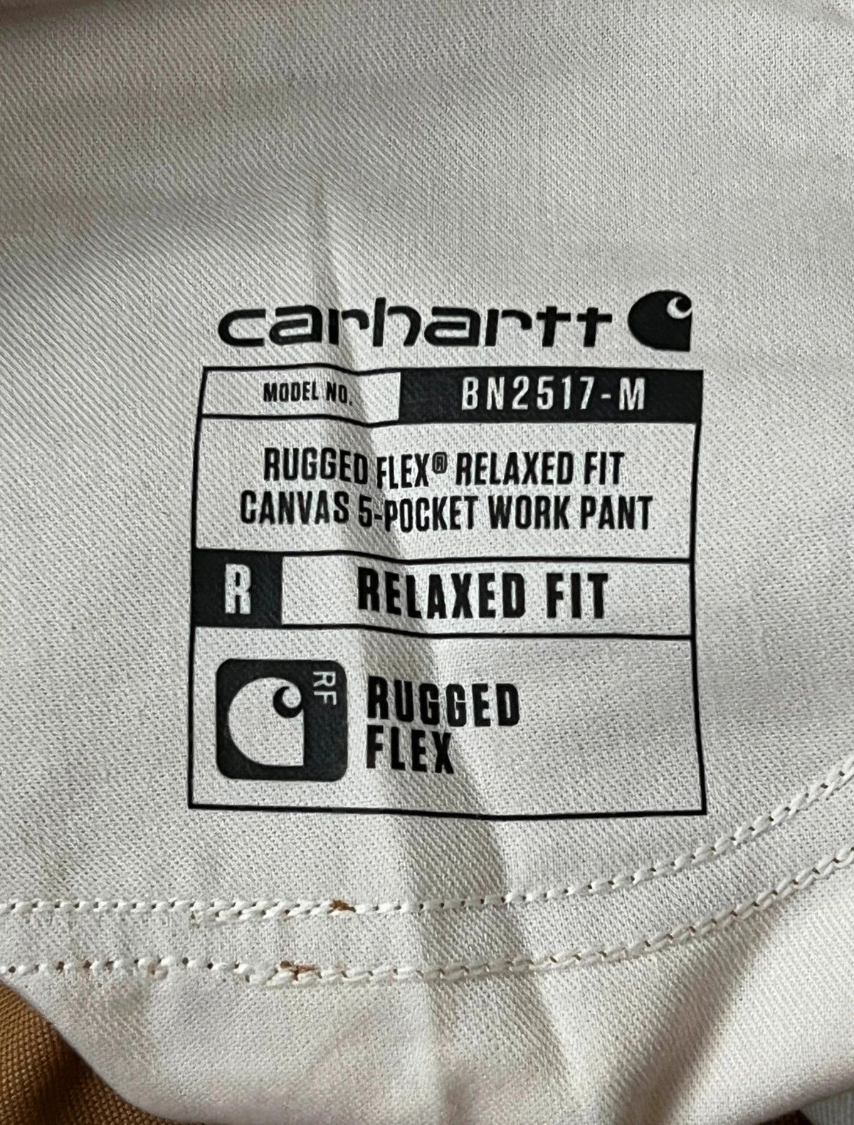 Carhartt jeans carhartt canvas 5 pocket work pant L Size US 32 / EU 48 - 7 Thumbnail