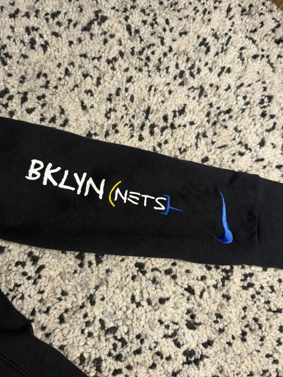 Nike Brooklyn Nets Warm-up Hoodie Size US XL / EU 56 / 4 - 4 Thumbnail