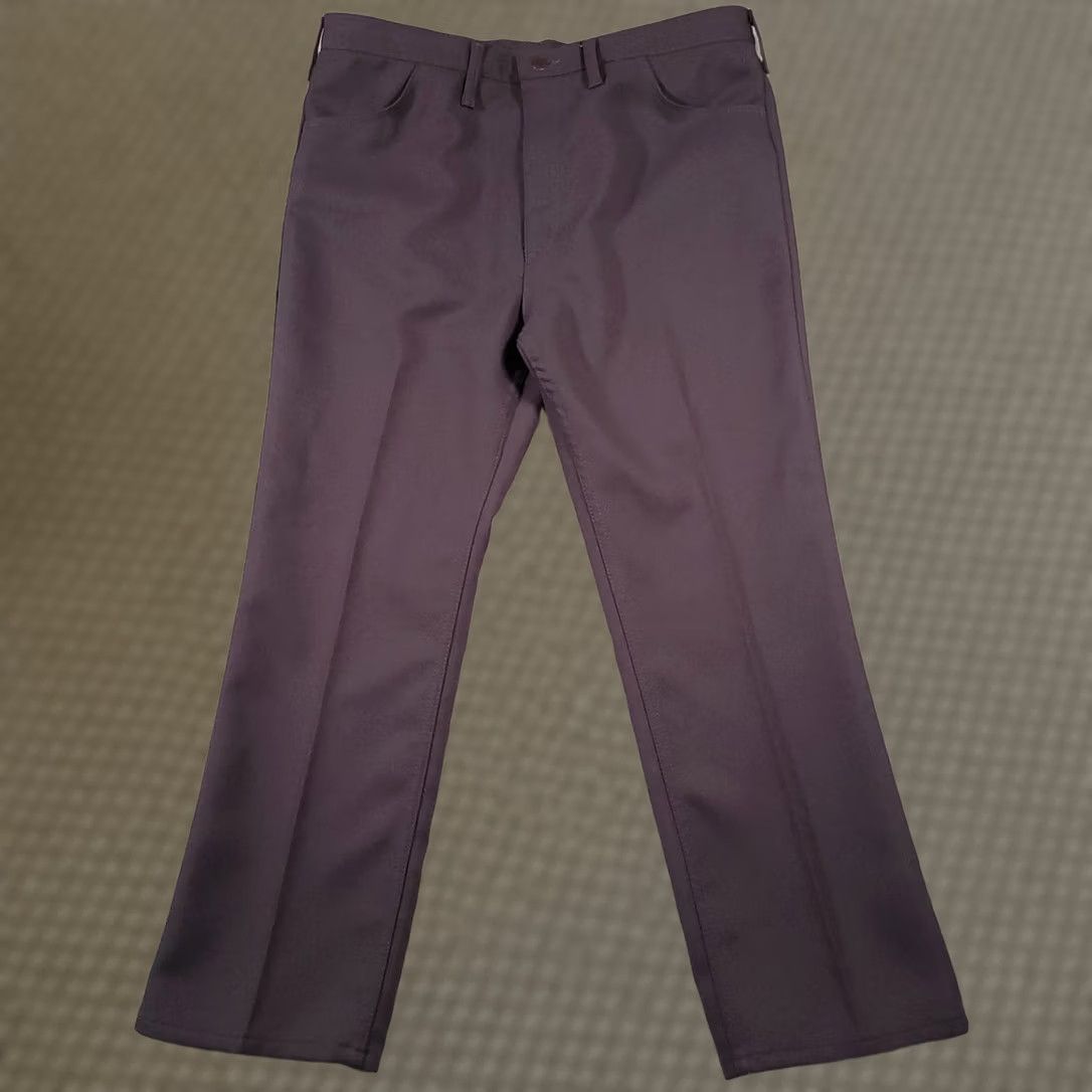 Wrangler VINTAGE Wrangler Pants 82DG Western Cowboy Gray Slacks Mens 40x30 | 37x30 Actual | Bootcut | Gray | USA | 80s 90s | Dress Pants | Regular Mens 40x30 Size US 40 / EU 56 - 1 Thumbnail