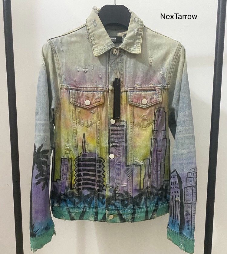 Amiri AMIRI 19ss Metropolitan Rendering Jacket 2412-Nextarrow Size US M / EU 48-50 / 2 - 2 Thumbnail
