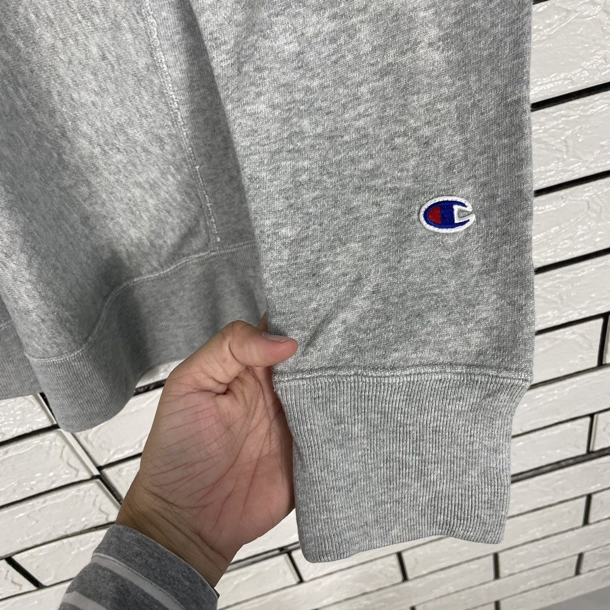 Champion Champion Reverse Weave Gray Sweatshirt Size US M / EU 48-50 / 2 - 10 Thumbnail