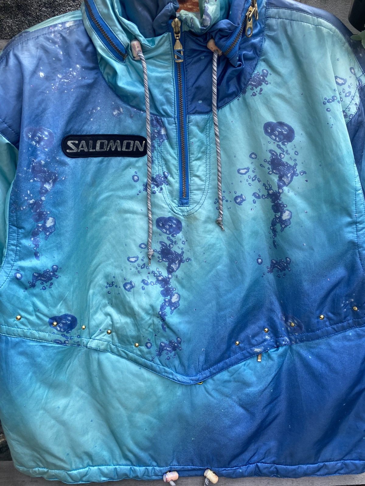 Salomon VINTAGE SALOMON SKI JACKET COLOURFULL Size US L / EU 52-54 / 3 - 3 Thumbnail