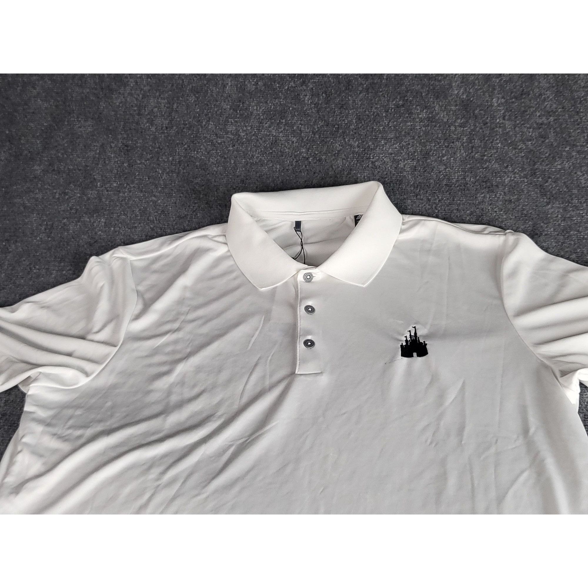 Adidas Disneyland Polo Adidas Performance Shirt Men Sz L Magic King Size US L / EU 52-54 / 3 - 2 Thumbnail
