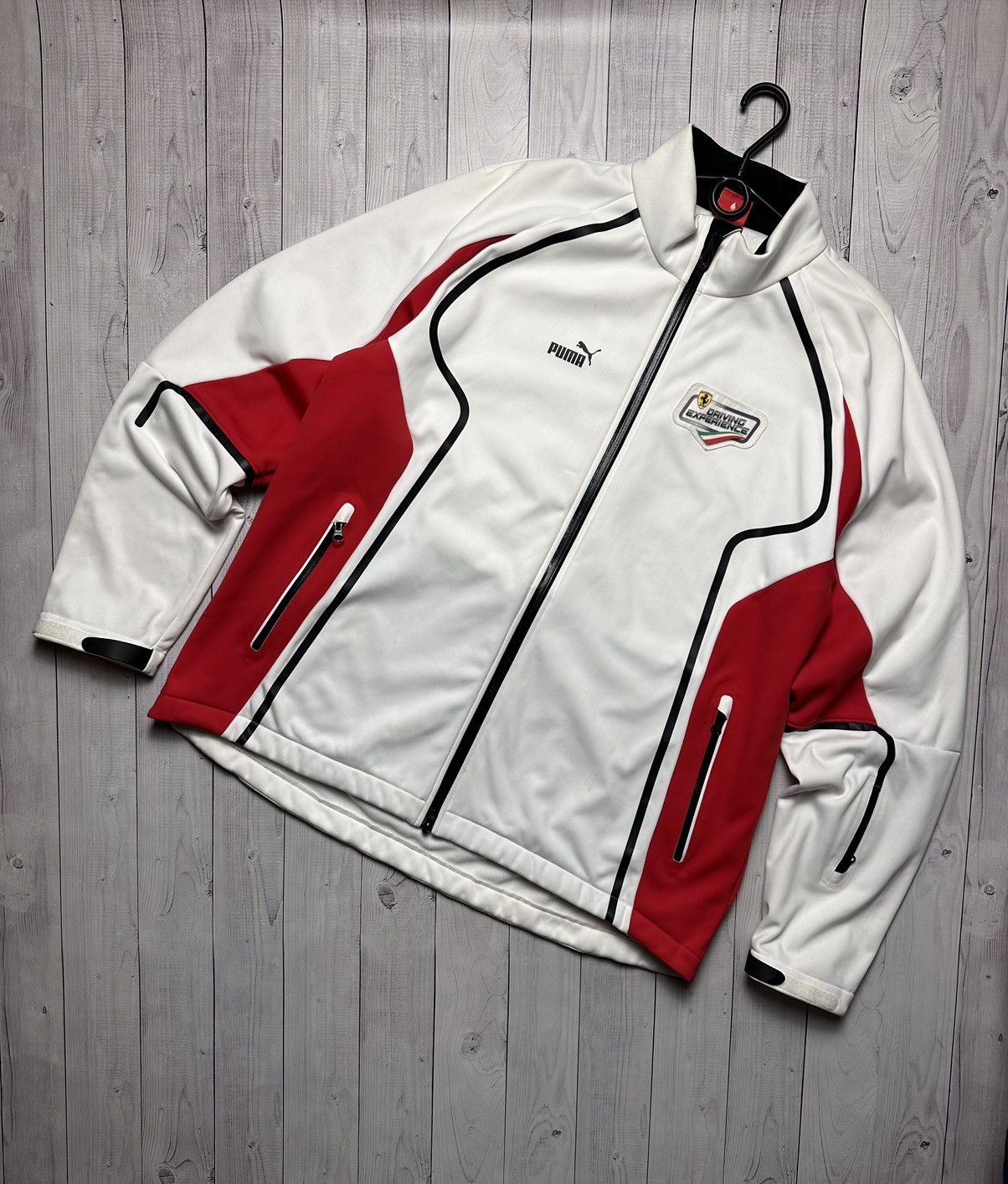Ferrari × Racing × Vintage Vintage Ferrari puma racing jacket size XXXL ...