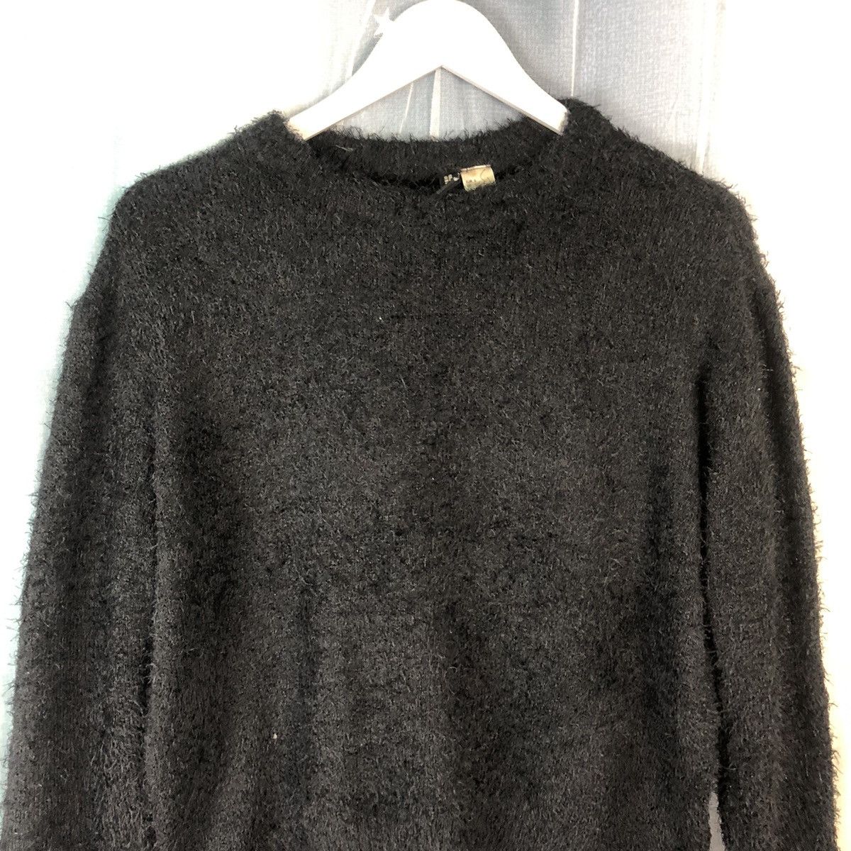 Divided × H&M × Homespun Knitwear Vintage Divided Mohair Knitwear H&M Black #914 Size S / US 4 / IT 40 - 5 Thumbnail