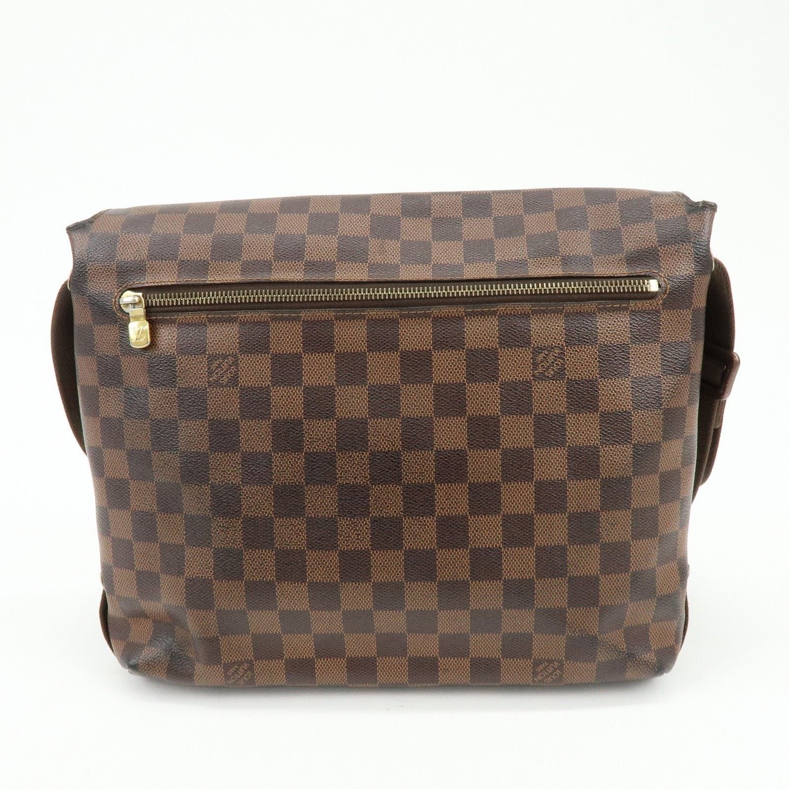 Louis Vuitton Louis Vuitton Damier Ebene Brooklyn Messenger Bag Brown Size ONE SIZE - 2 Thumbnail