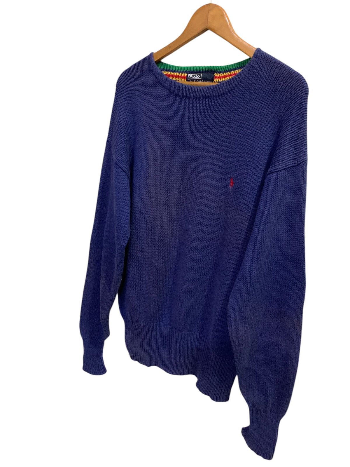 Polo Ralph Lauren × Vintage Vintage Polo Ralph Lauren Knit Sweater Men’s Size US L / EU 52-54 / 3 - 3 Thumbnail