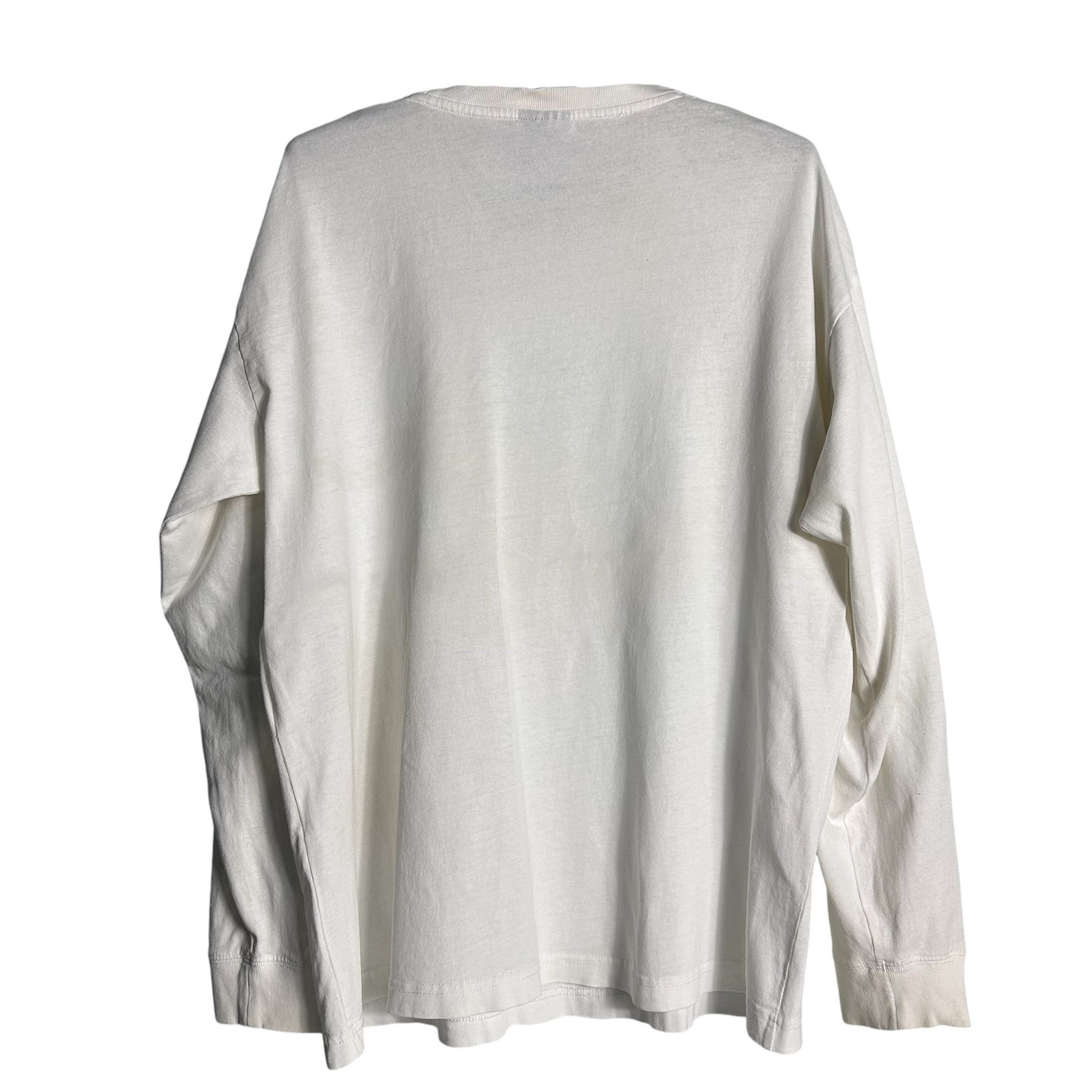 Japanese Brand 🔥RARE🔥Vintage Larkins Spell Out Long SLeeve T-shirt Size US L / EU 52-54 / 3 - 5 Thumbnail