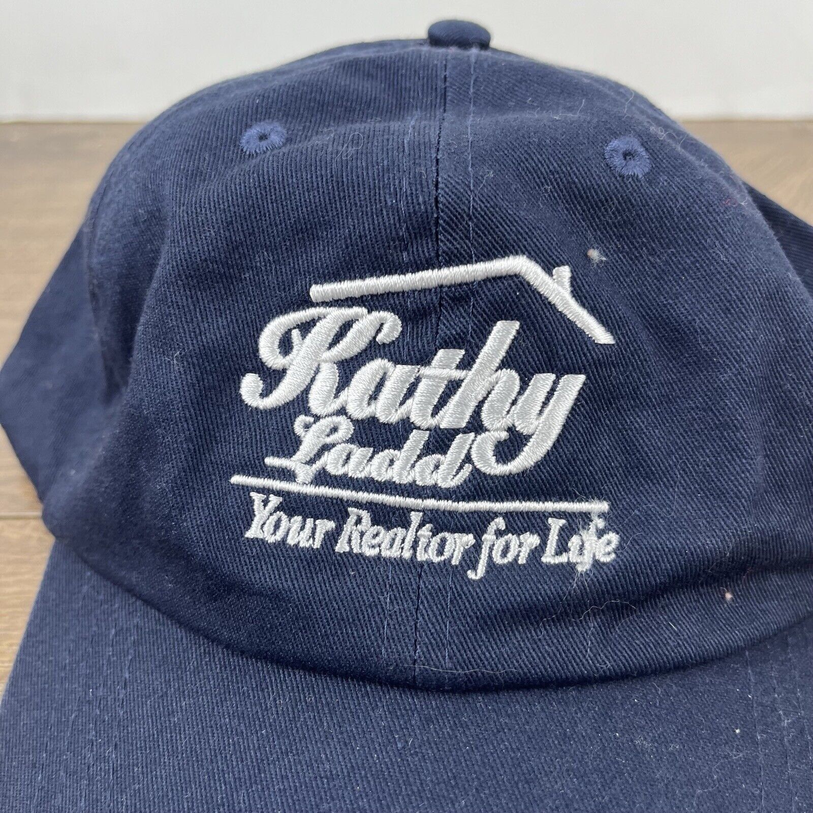 Other Kathy Ladd Realtor Hat Your Realtor Hat Blue Adjustable Hat Size ONE SIZE - 7 Thumbnail