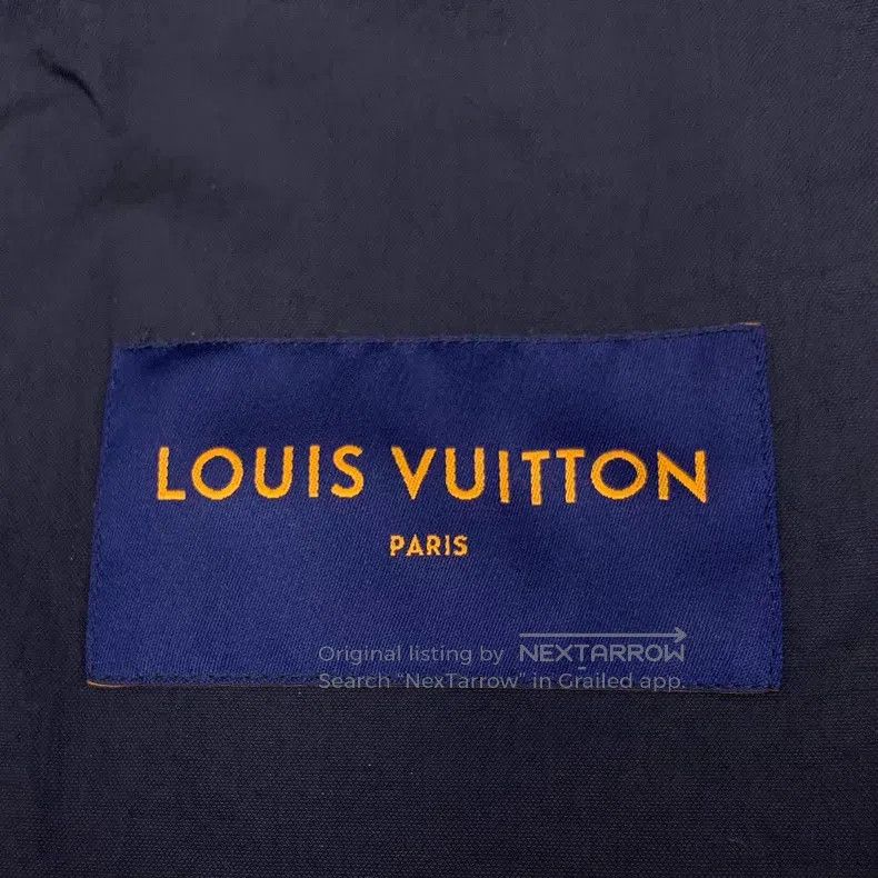 Louis Vuitton Louis Vuitton Red Hooded Drawstring Long Sleeve Jacket Size US XXL / EU 58 / 5 - 5 Thumbnail