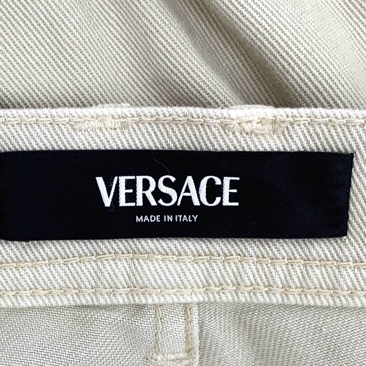 Versace Versace 24SS Khaki Multi-pocket Cotton Cargo Pants K26WX Size 26" / US 2 / IT 38 - 8 Thumbnail