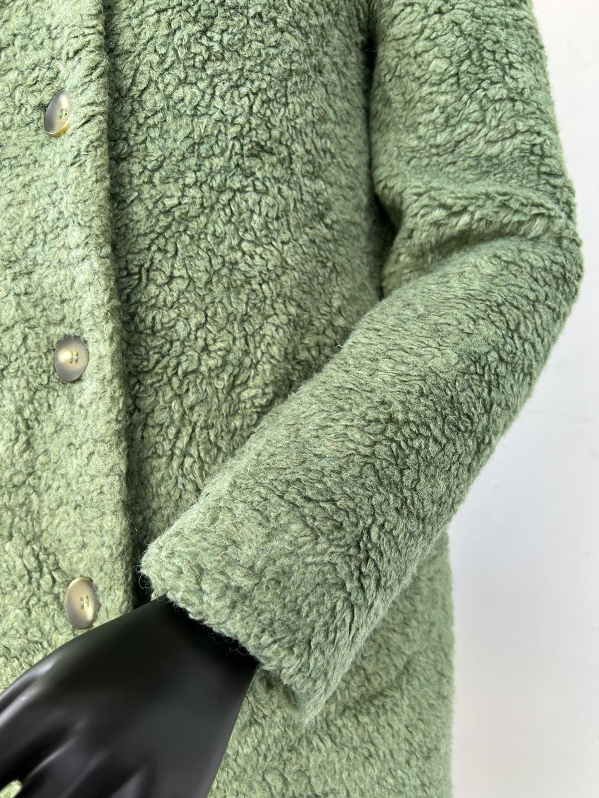 Zara Women Zara Basic Brand Fleece Winter Autumn Jacket Size XS / US 0-2 / IT 36-38 - 3 Thumbnail