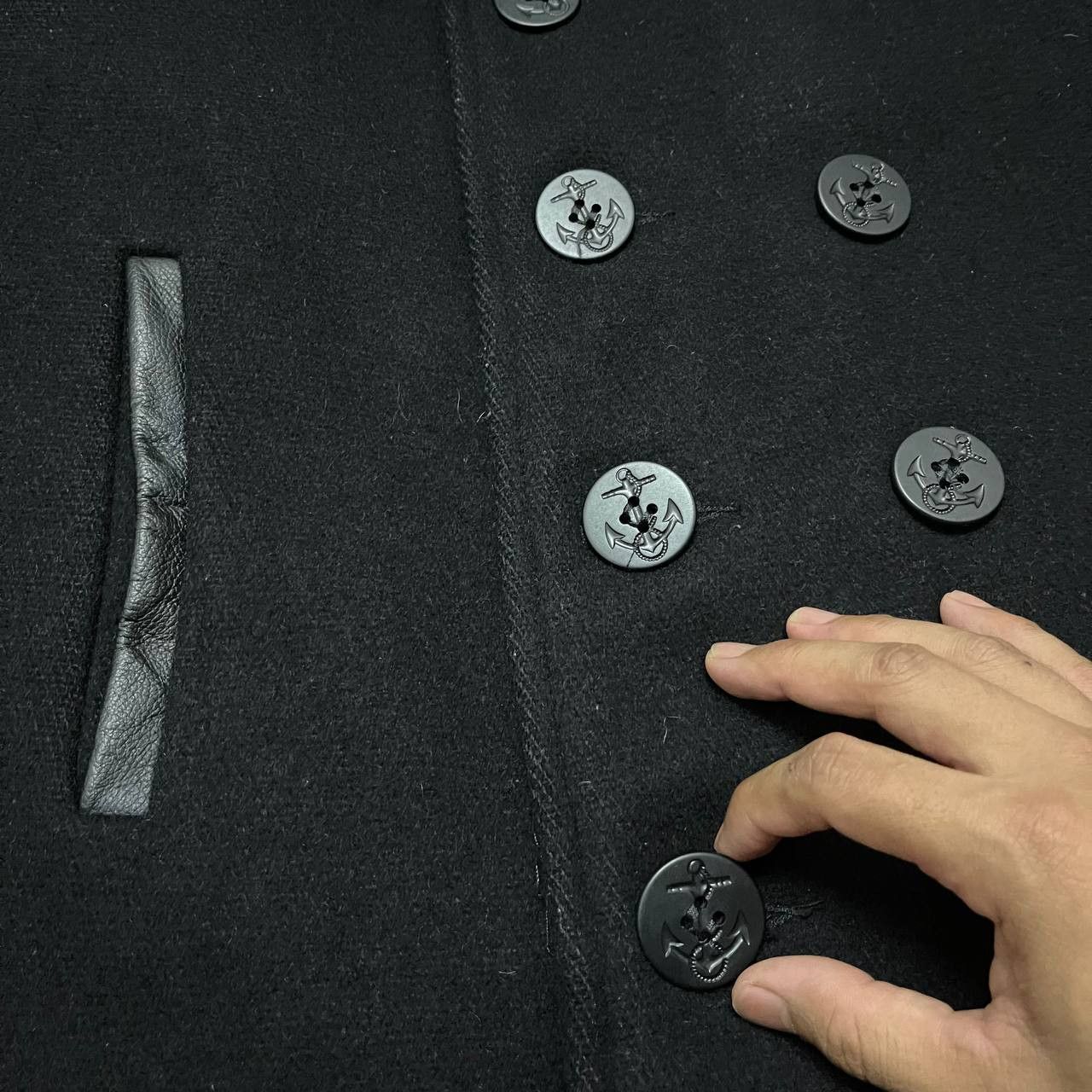 Journal Standard × Schott Schott x Journal Standard Wool Peacoat Size US S / EU 44-46 / 1 - 6 Thumbnail