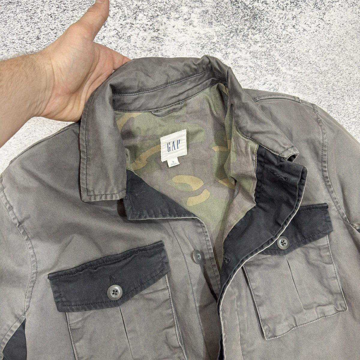 Gap GAP Field Military Jacket S Size Size US S / EU 44-46 / 1 - 7 Thumbnail